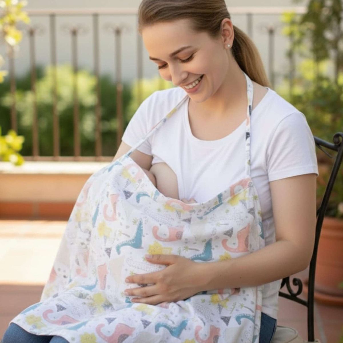 GENERICO - Delantal de Lactancia para bebes