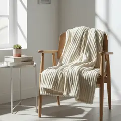 GENERICO - Manta Decorativa Suave para Cama y Sofá Piecera 130×150 cm