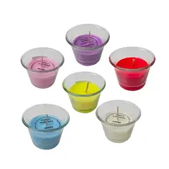 GENERICO - Velas Decorativas Surtidas 6 Cm Set 12 Unidades
