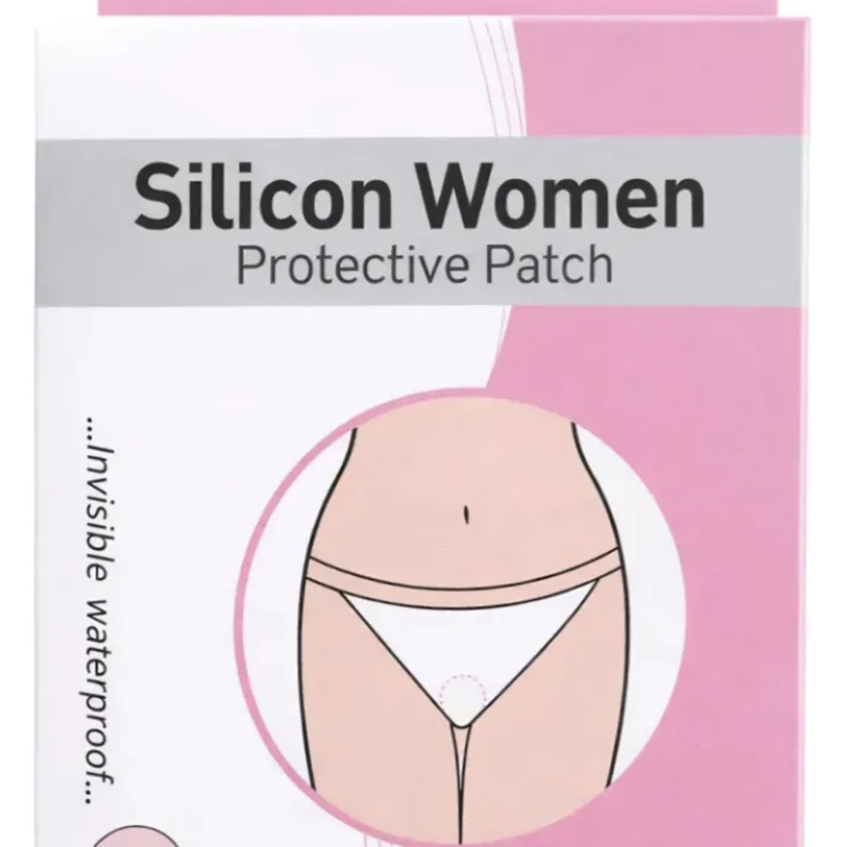 GENERICO - Parches Protectores Íntimos De Silicona Pack De 2 Unidades