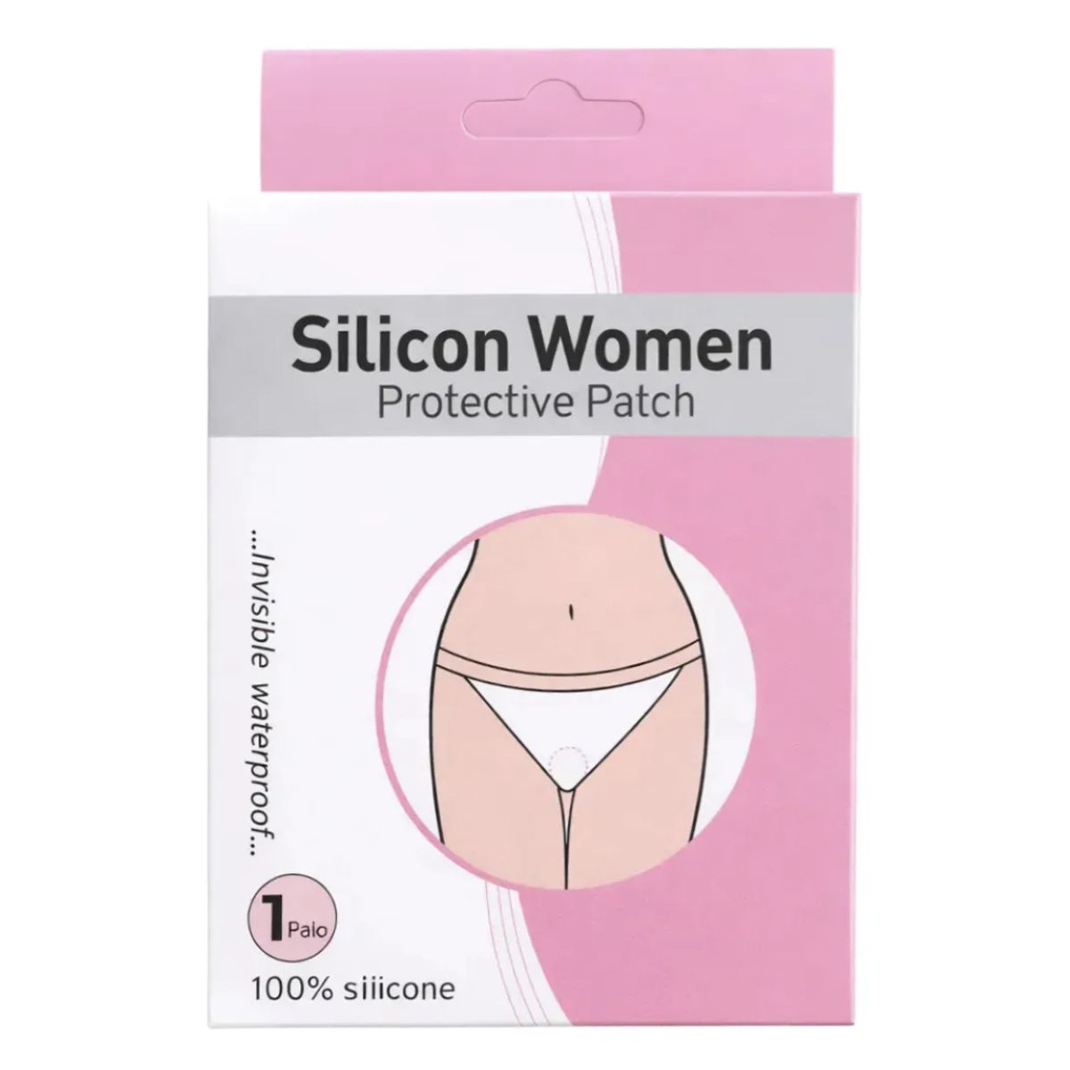 GENERICO - Parches Protectores Íntimos De Silicona Pack De 2 Unidades