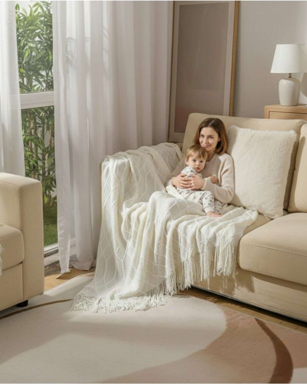 GENERICO Mantas lujosas Para Decorar tus sofas