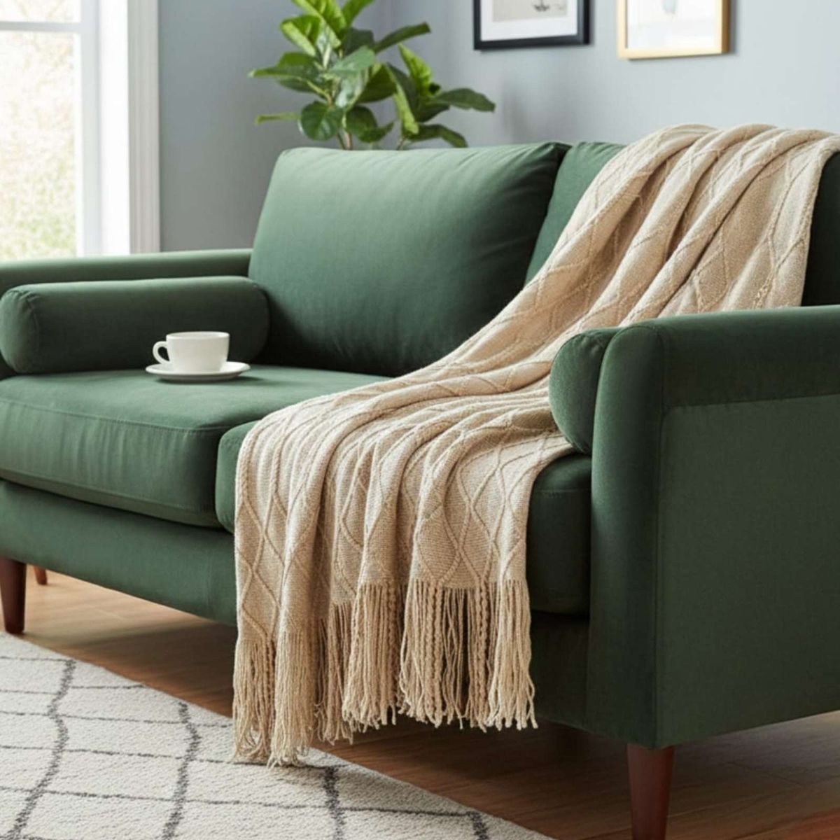 GENERICO - Mantas lujosas Para Decorar tus sofas
