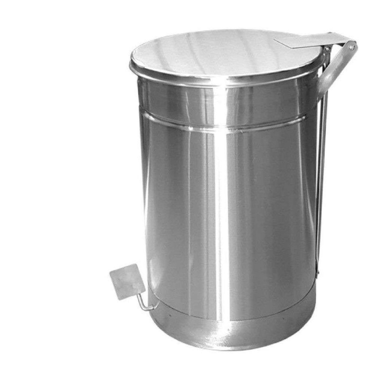 GENERICO - Basurero de Acero Inoxidable 45 LT