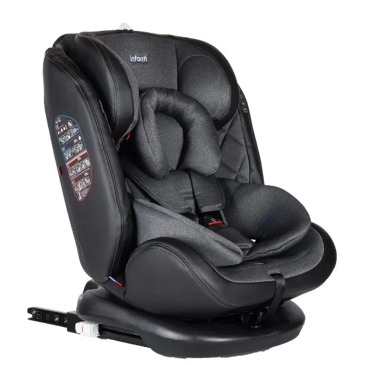 INFANTI - Silla De Auto Convertible I-Giro 360 Dark Grey Infanti