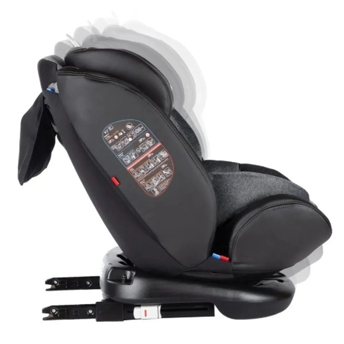 INFANTI - Silla De Auto Convertible I-Giro 360 Dark Grey Infanti