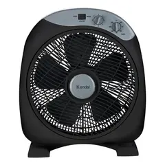 KENDAL - VENTILADOR BOX KF-12B3N NEGRO 12