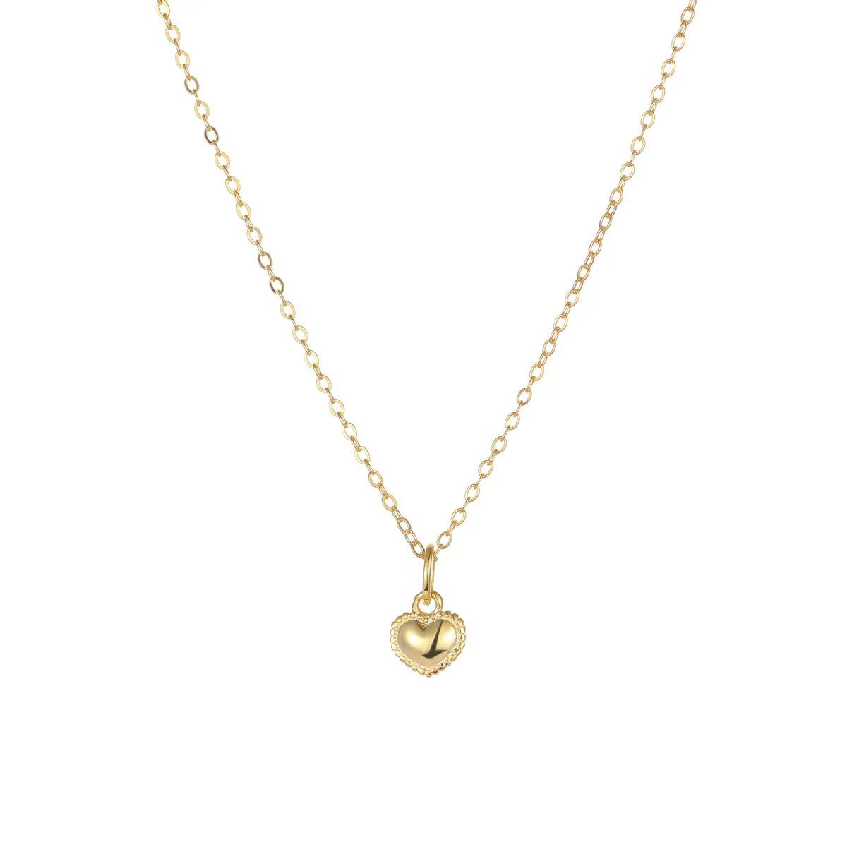 LUX JOYAS - Collar Plata 925 Corazón Borpel