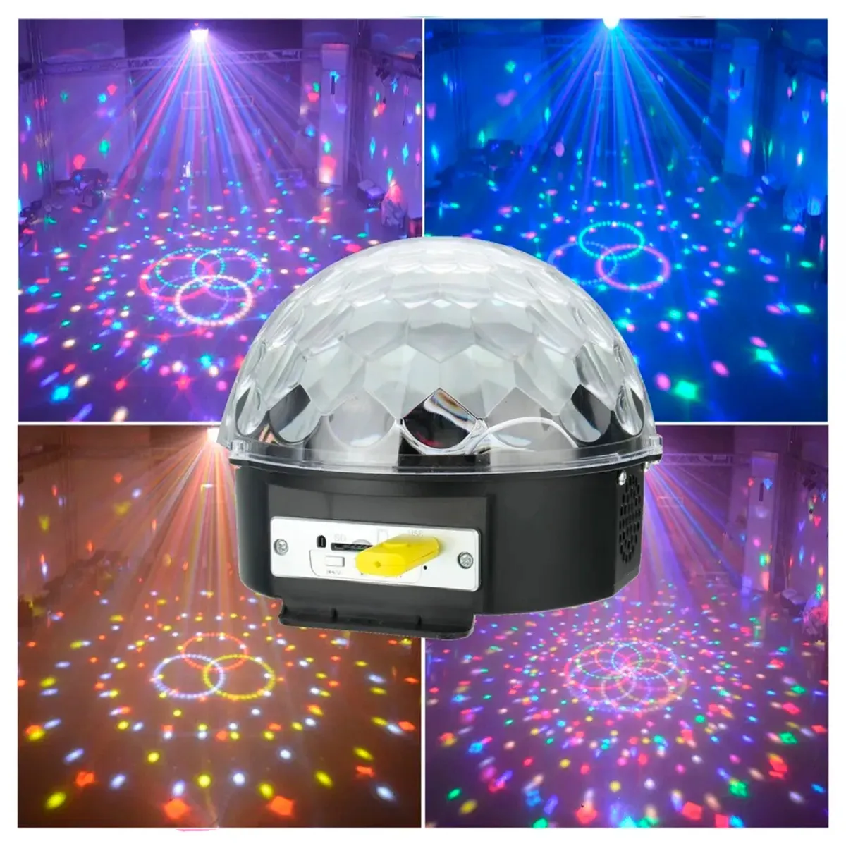 IRM - Bola De Luces RGB Con Bluetooth Magic Disco Multicolor