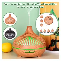 IRM - Difusor ultrasónico Humidificador de aire con escencias