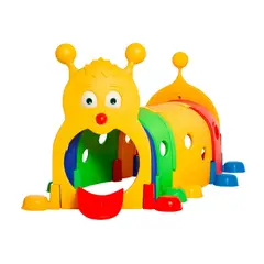 SDFIT - Túnel Cuncuna Comunidades Infantil Amarillo 100x103x180cm SR2532