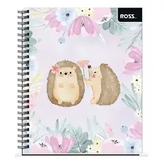 GENERICO - Pack 10 Cuadernos Universitarios Ross 100 Hojas 7mm Niña