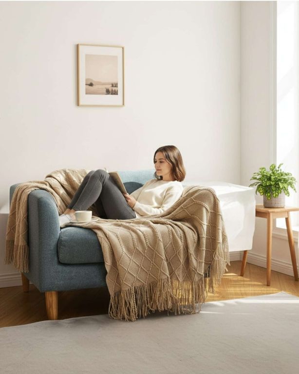 GENERICO Mantas lujosas Para Decorar tus sofas