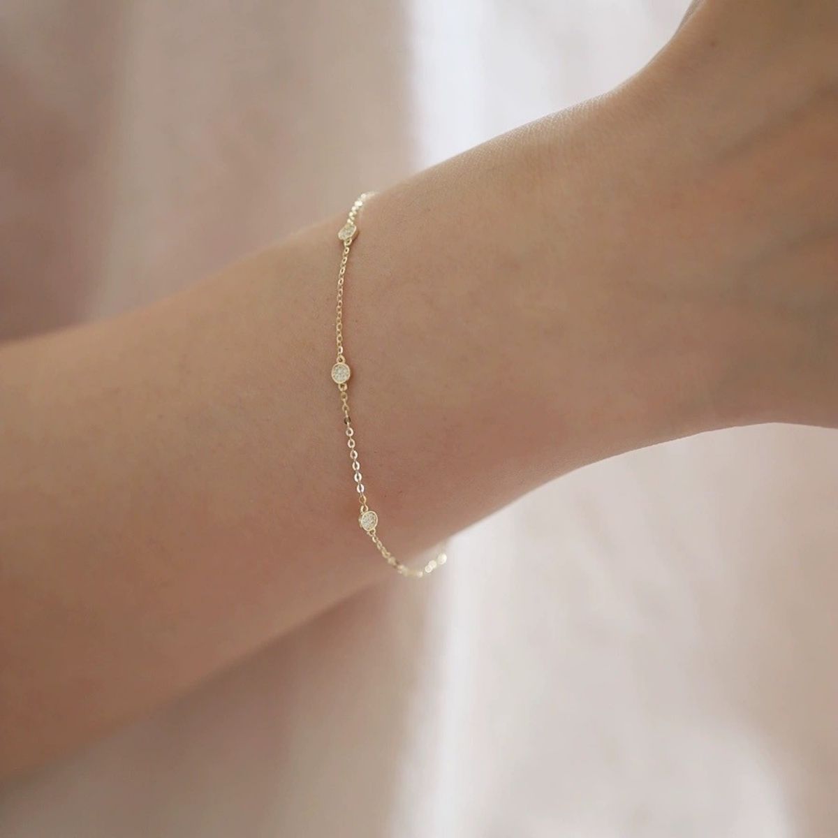 LUX JOYAS - Pulsera Plata 925 Punto Luz X3