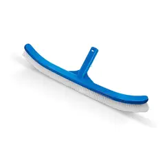 VULCANO - Cepillo Curvo Cerdas Plasticas 46cm Piscina Paredes