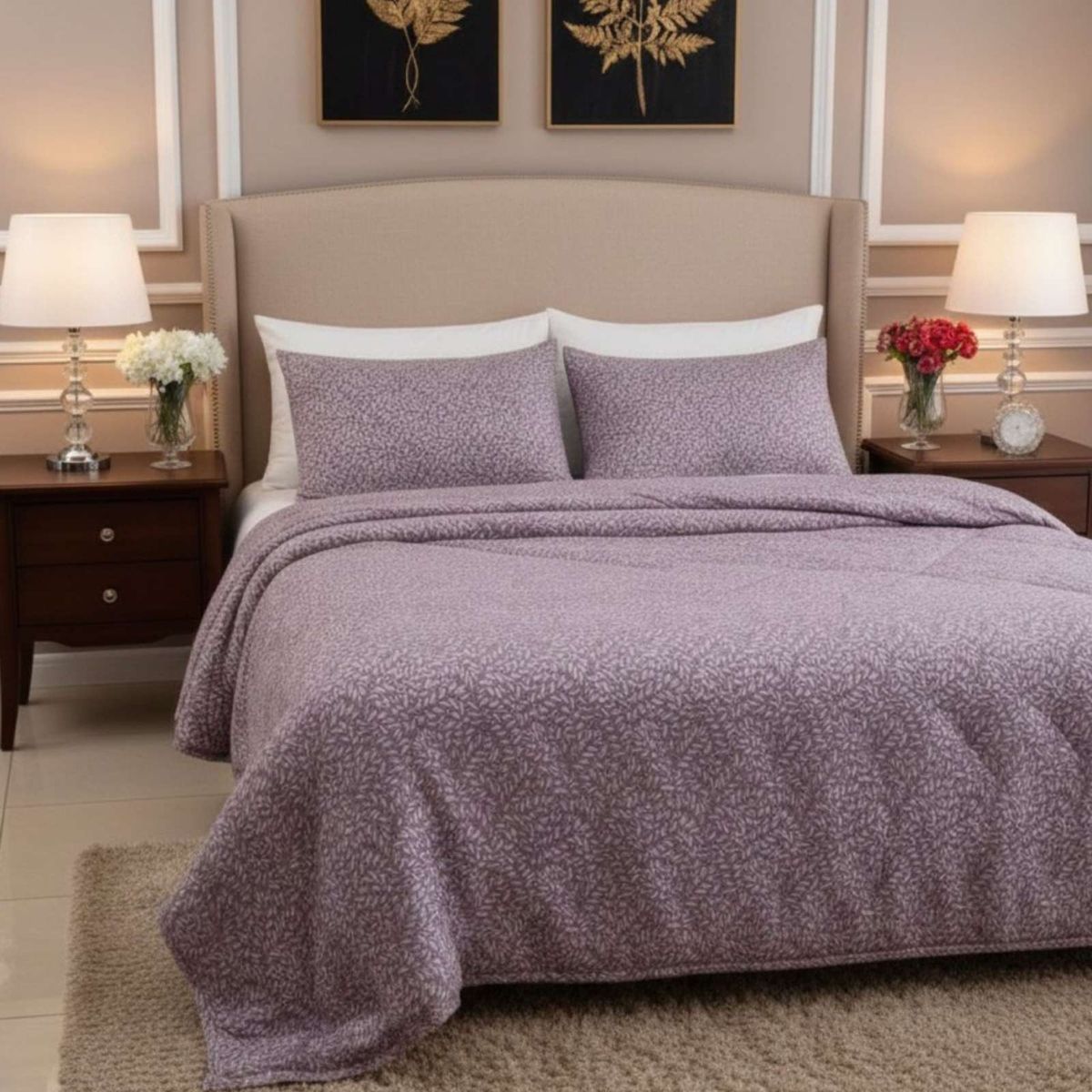 GENERICO - Plumón Nórdico Delgado Confort Familiar King