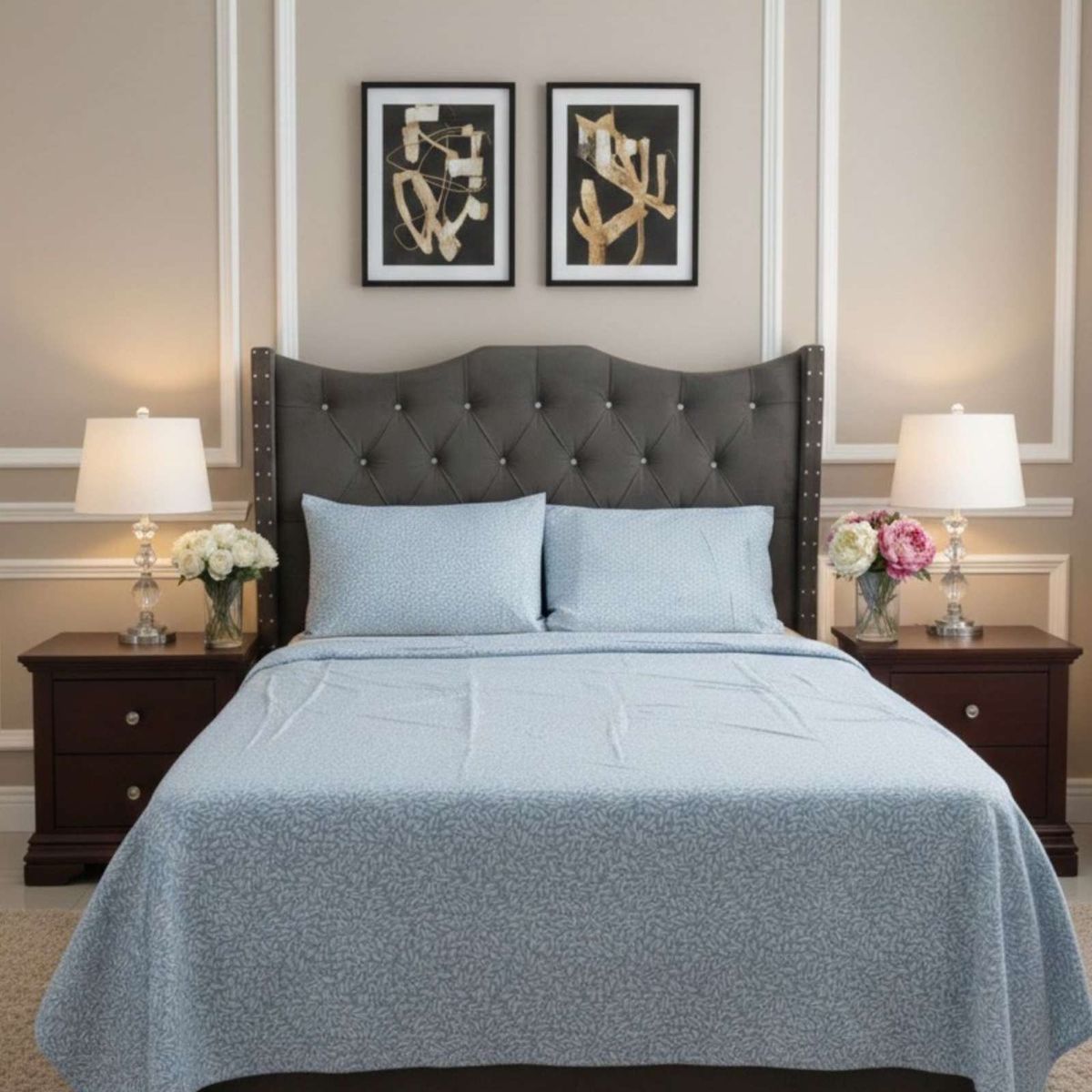 GENERICO - Plumón Nórdico Delgado Confort Familiar King