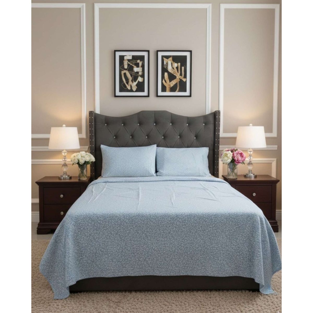 GENERICO - Plumón Nórdico Delgado Confort Familiar King