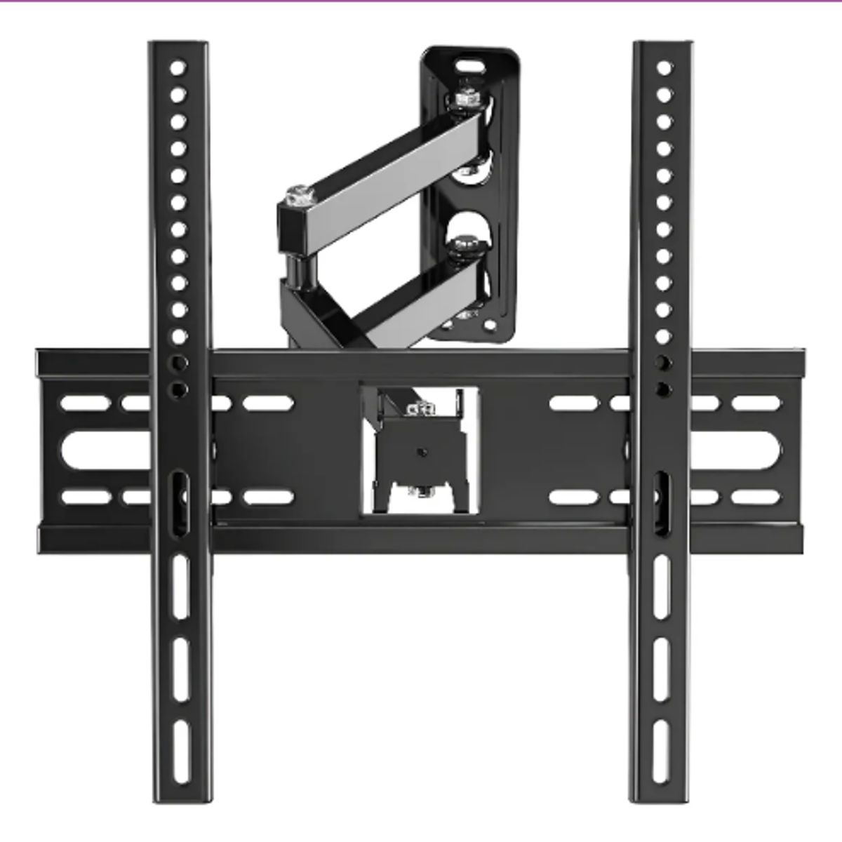 GENERICO - Soporte Tv Led Lcd Móvil Articulado 26-55 Soporta 25kg Negro
