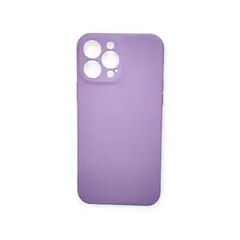 GENERICO - Funda elegante transparte generica iPhone 13 Pro Max vileta