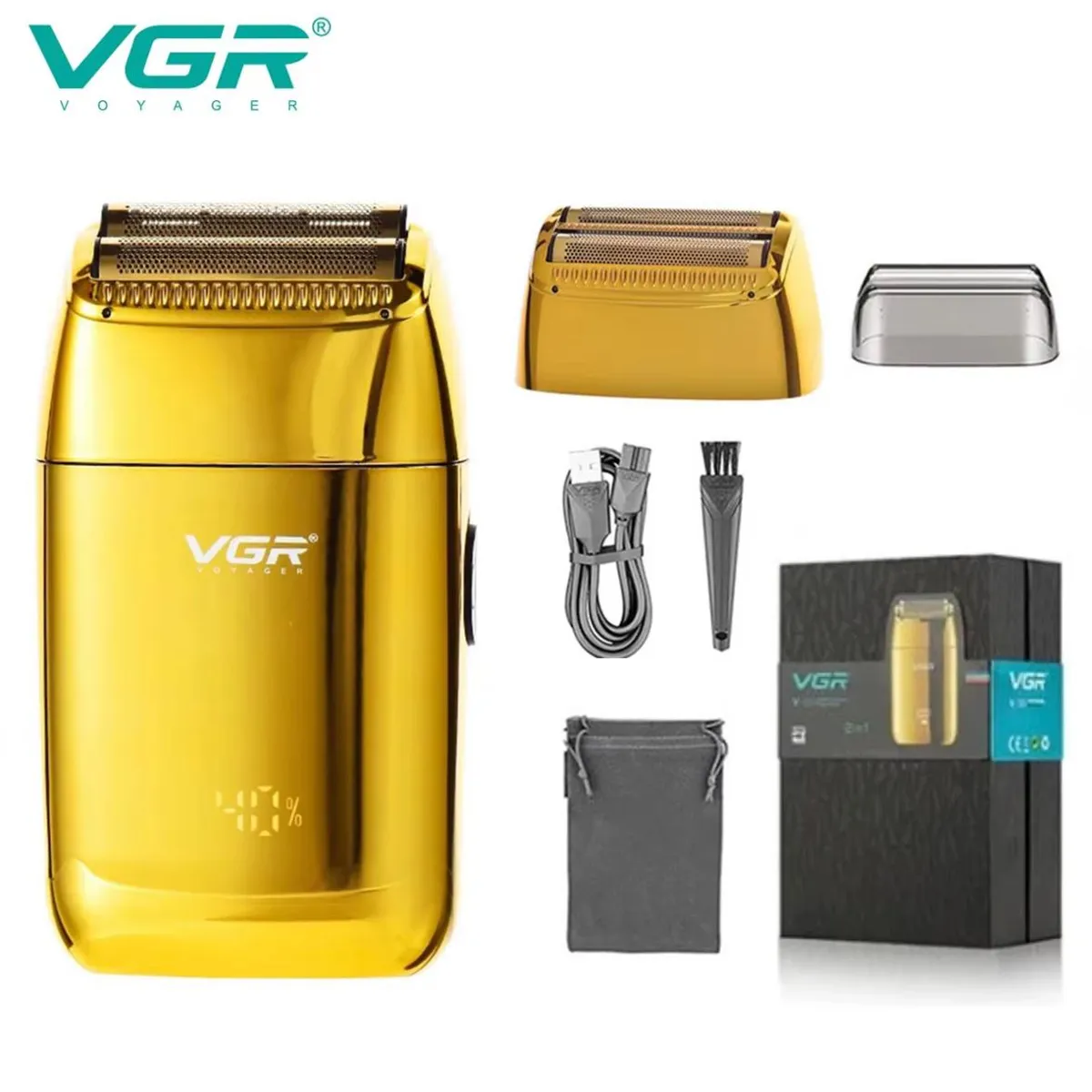 VGR - Maquina Afeitadora de pelo Profesional VGR V-399