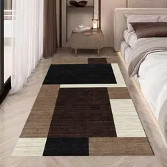 GENERICO - ALFOMBRAS LISAS PARA PASILLOS SIN PELOS CON DISEÑOS TRIDIMENSIONALES