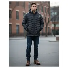 EKOL TACTICA MILITAR - Chaqueta Parka Térmica Negra Comodidad y Calce Perfecto