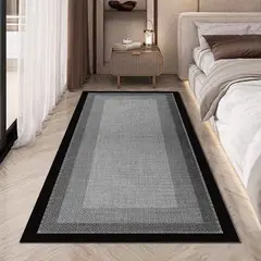 GENERICO - ALFOMBRAS LISAS PARA PASILLOS SIN PELOS CON DISEÑOS TRIDIMENSIONALES
