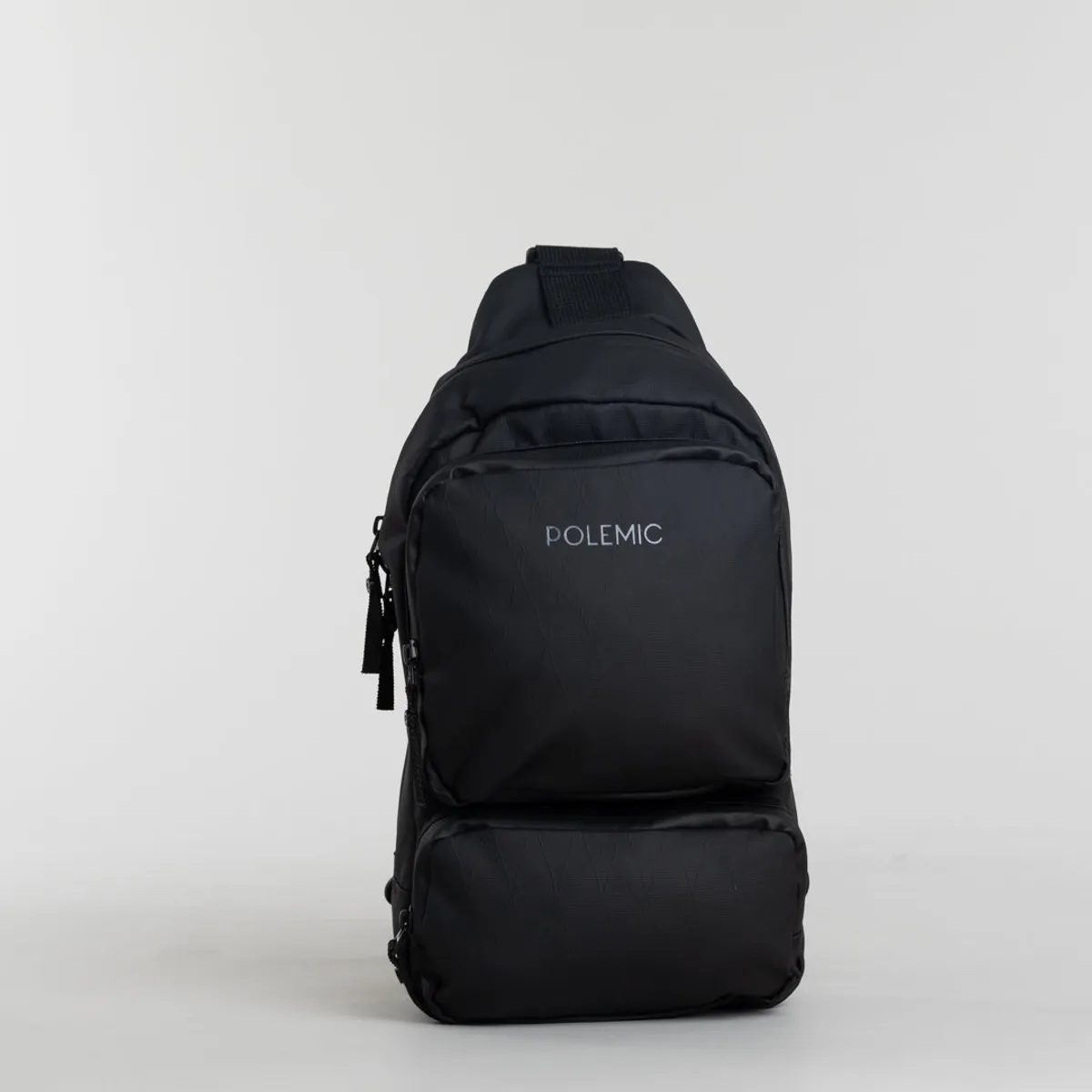POLEMIC - Bolso cruzado hombre crossbody Black 5,2L  Polemic