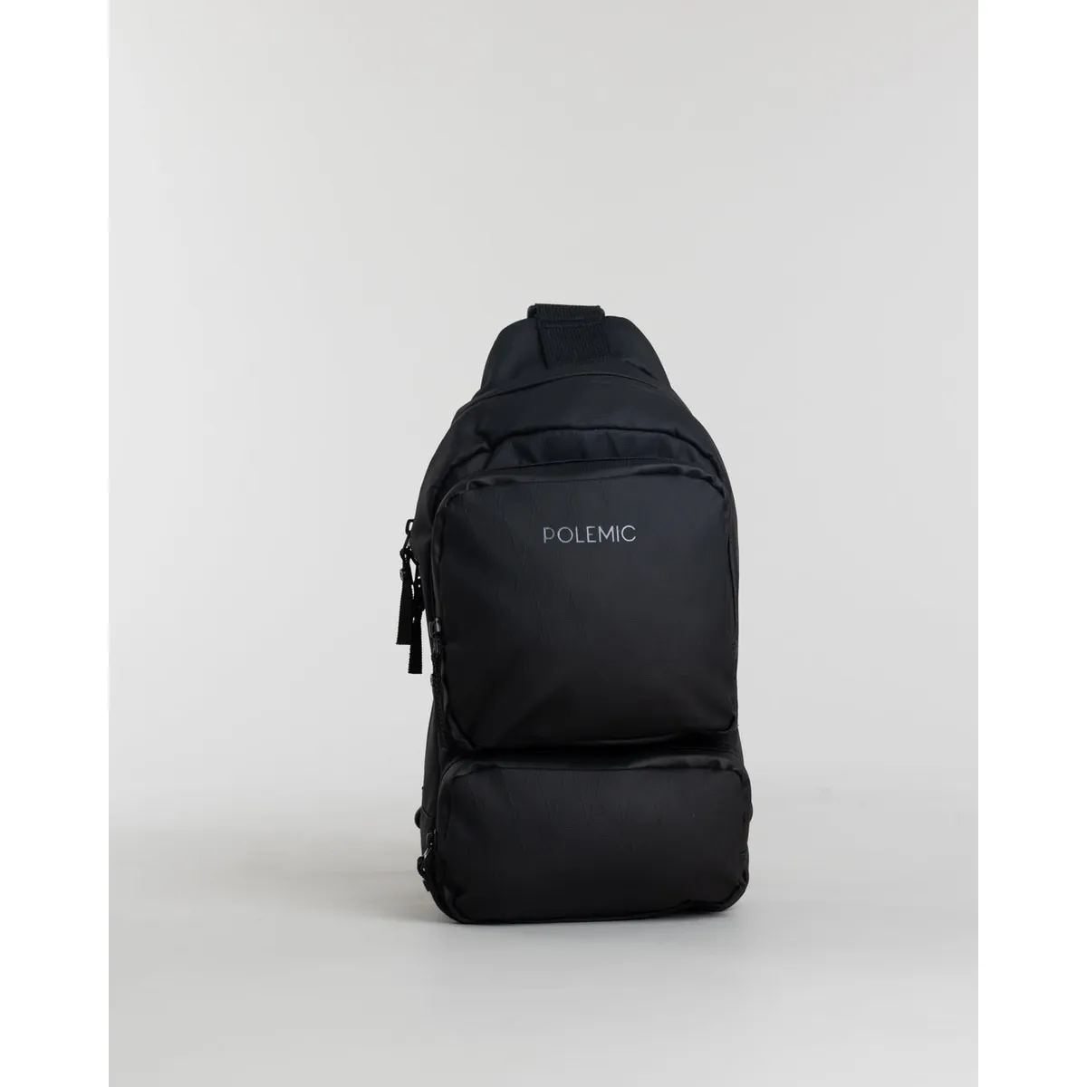 POLEMIC - Bolso cruzado hombre crossbody Black 5,2L  Polemic