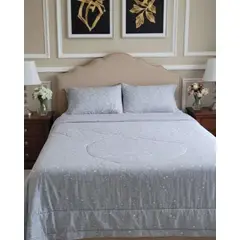 GENERICO - Set Plumón Nórdico Ligero King + 2 Almohadas