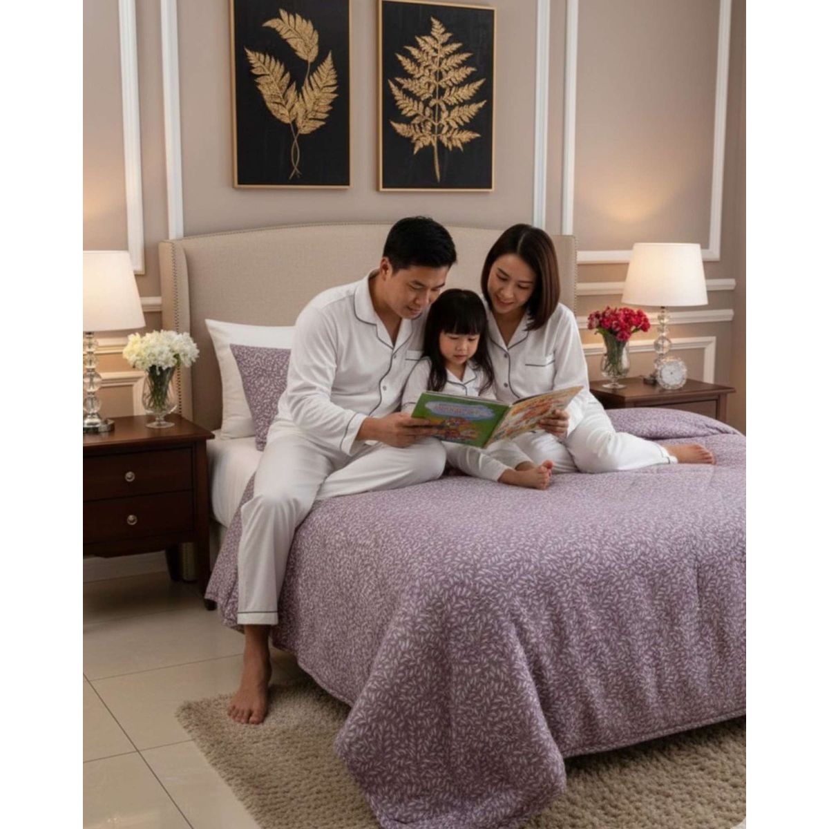 GENERICO - Set Plumón Nórdico Ligero 2 plazas + 2 Almohadas