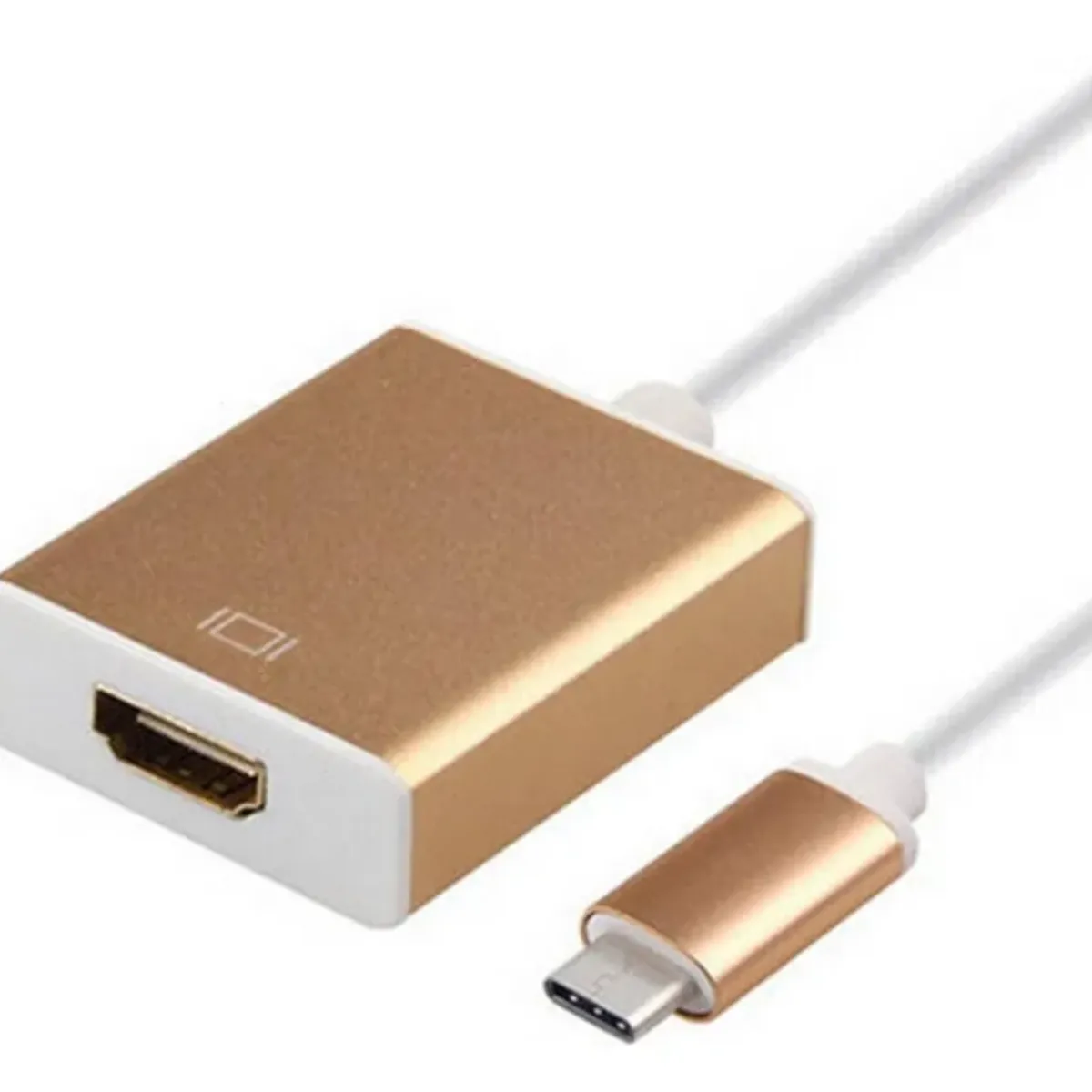 GENERICO - Conversor Usb - C 3.1 Para Hdtv Full Hd-1080p Dorado