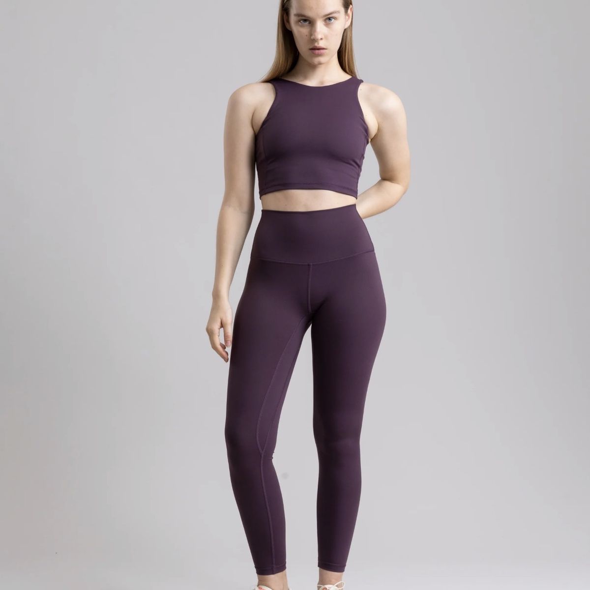 THEA - Legging Atenea Dark Grape