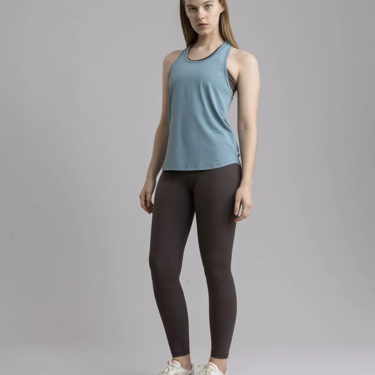 THEA - Polera Metis Cadet Blue