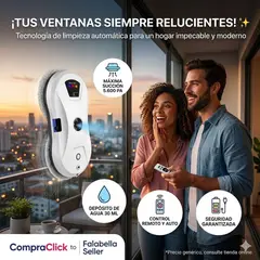 MOVI - Robot Limpiavidrios Smart Limpieza Automática y Segura