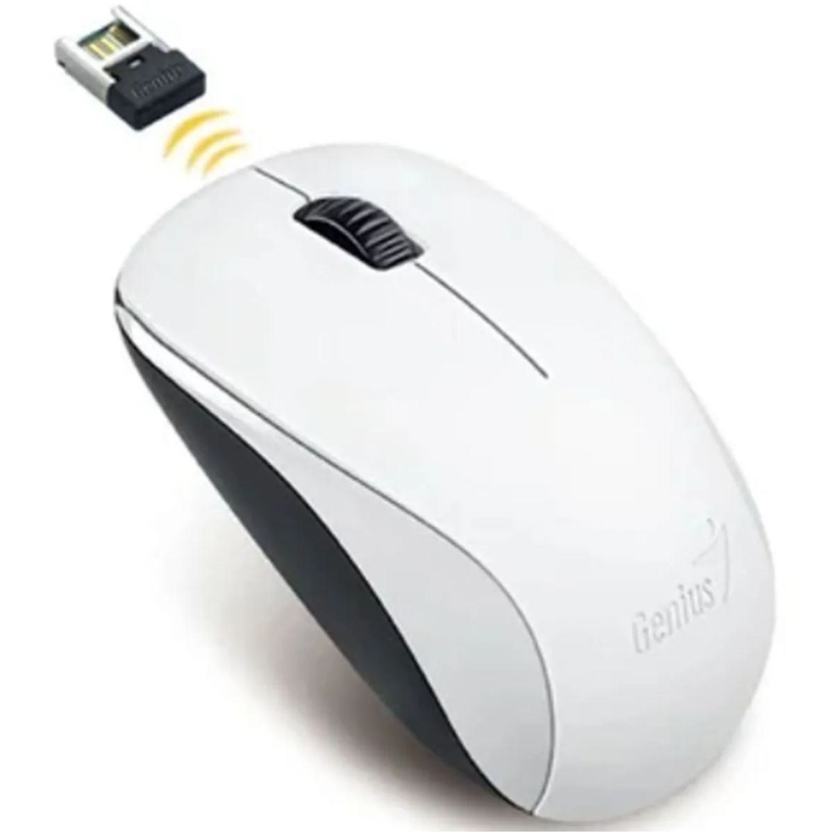 GENIUS - Mouse Optico Inalambrico Genius Nx-7005 Usb-a Blanco Blanco