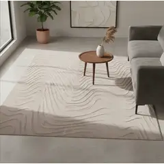 GENERICO - Alfombra Grande 2x2.4m Moderna Peluda Suave Sala De Estar 2 M 2.4 M