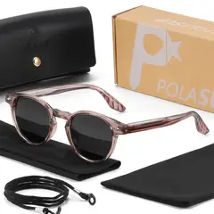 POLASUP - TR90 LENTES Gafas de sol hombre mujer protección UV400 ideales Clásico recaja Regalo unisex