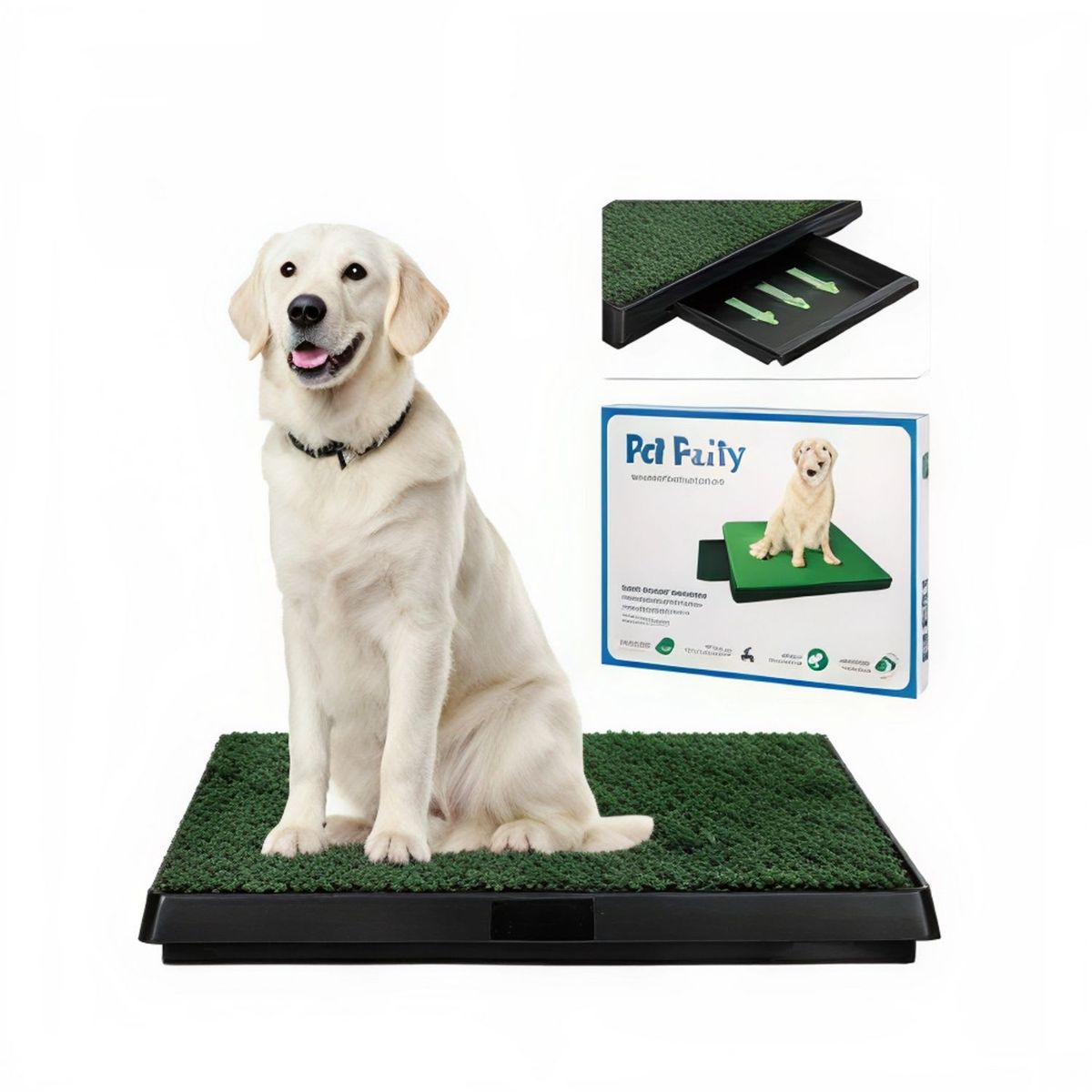 MOVI - Baño para Mascotas XXL  Pet Potty para Perritos Grandes