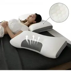 GENERICO - Almohada Cervical Ortopédica Relajante Cuello Descanso