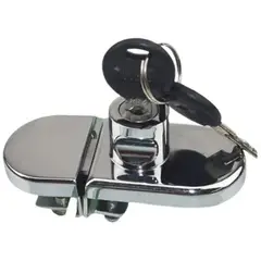 GENERICO - Cerradura Puerta Vidrio Mueble De 4 A 8mm Vidrio A Vidrio…