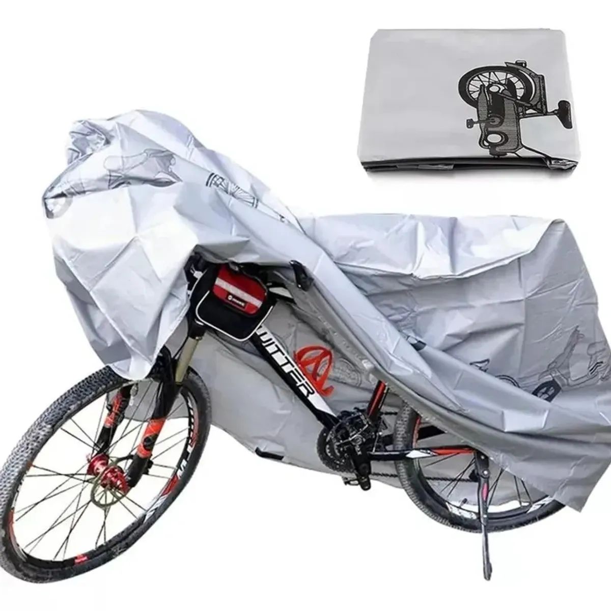 MOVI - Funda Impermeable Para Bicicletas
