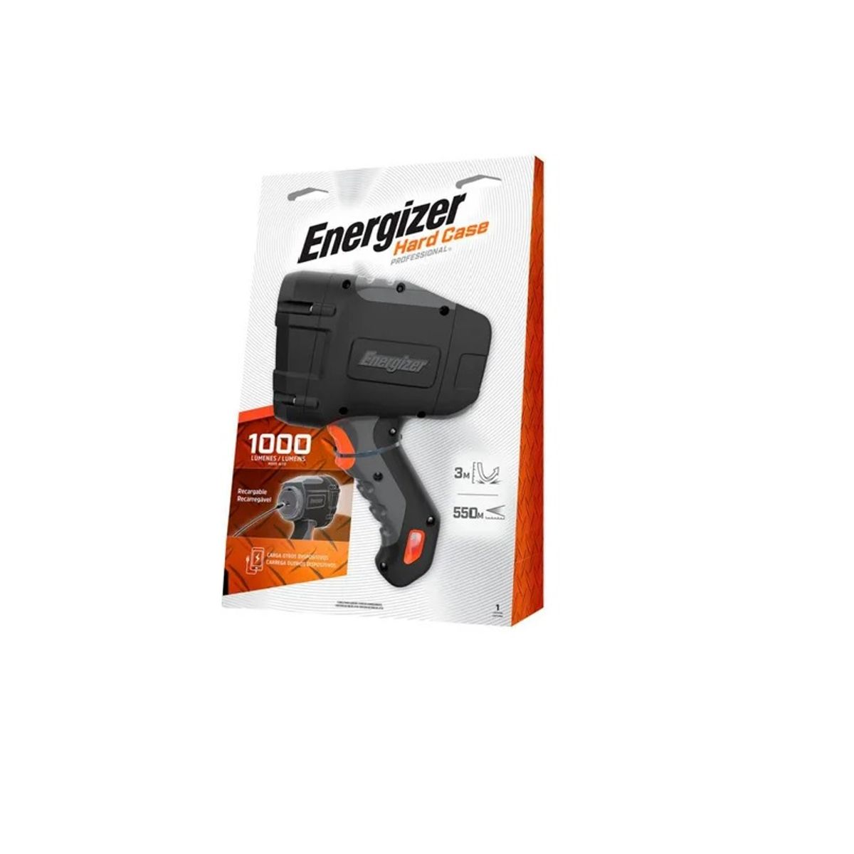 ENERGIZER - Foco Linterna Solar Energizer Hard Case HCSRL9