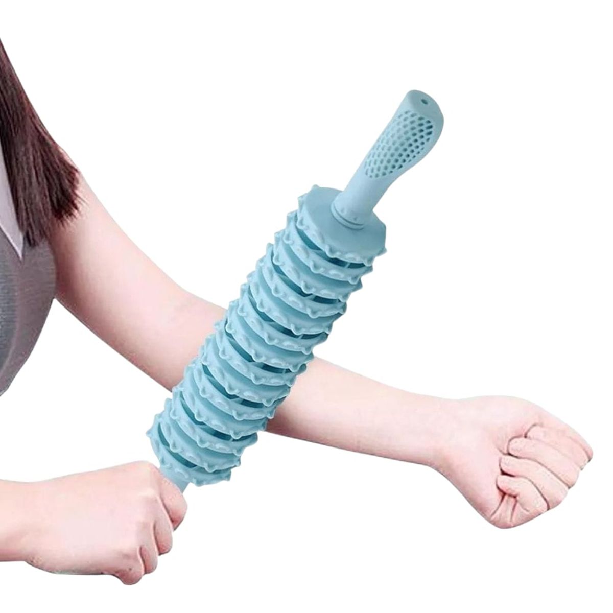 GENERICO - Rodillo Masajeador Muscular Relajante Y Terapia Física CELESTE