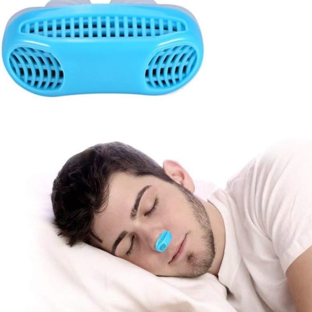 MOVI - Antirronquido y Purificador de Aire 2 en 1 – Respira Mejor y Duerme sin Interrupciones