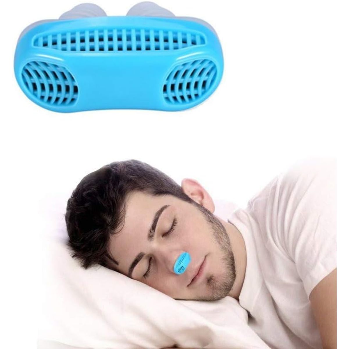 MOVI - Antirronquido y Purificador de Aire 2 en 1 – Respira Mejor y Duerme sin Interrupciones