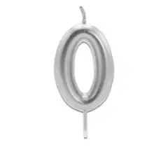 GENERICO - Vela grande plata 0 14cm