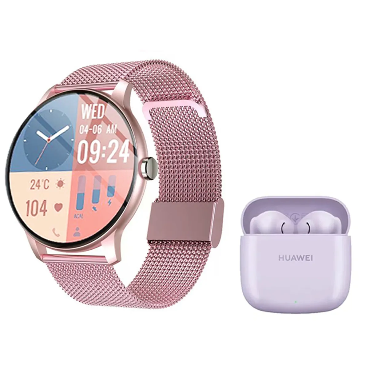 HUAWEI - HUAWEI Freebuds se 2 Audífonos y Toumi Fit Pro Reloj inteligente
