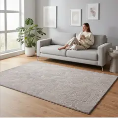 GENERICO - Alfombra Grande 2x2.4m Moderna Peluda Suave Sala De Estar